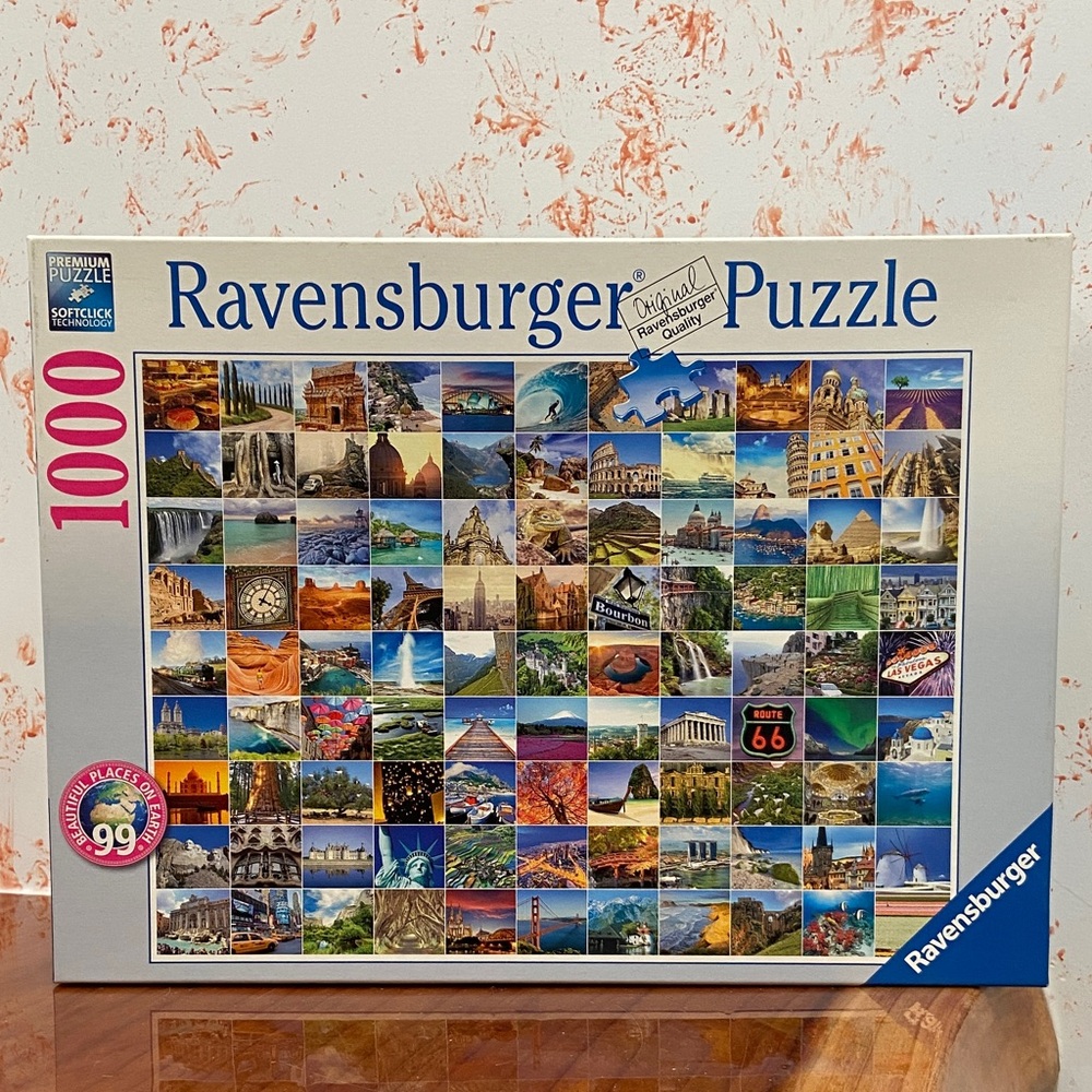 Ravensburger 99 Beautiful Places on Earth - 1000 Piece Puzzle